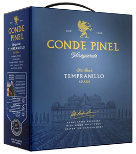 Conde Pinel Tempranillo Spain 12,5% 3 l BIB (Best before 04/26)