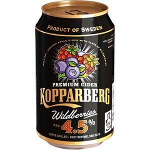 Kopparbergs Wildberries 4,5% 24x0,33 l